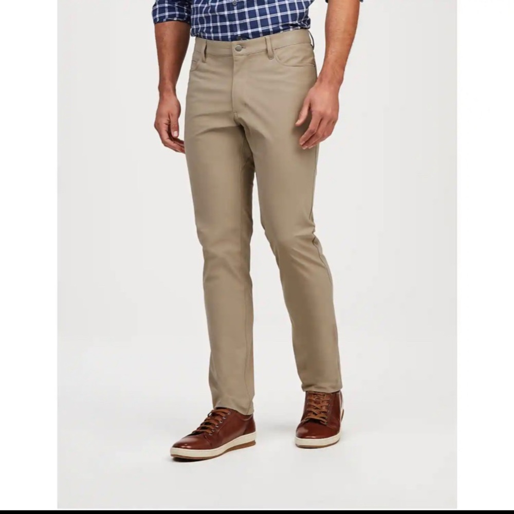 Jos A Bank Traveler Slim Fit Pant 36x32 EUC